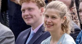 Lady Louise Windsor Receives Duke of Edinburgh Gold Award with Felix da Silva-Clamp Present