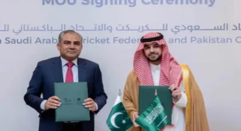 Pakistan, Saudi Arabia Sign MoU for Jeddah Cricket Stadium Construction