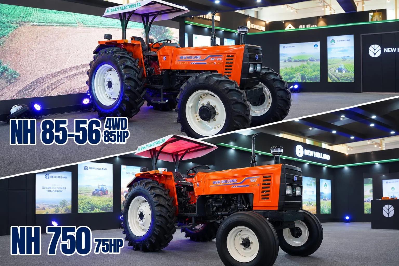 Al-Ghazi Tractors Unveils New NH 750 and 85-56 Models at Pakistan Auto Show 2026