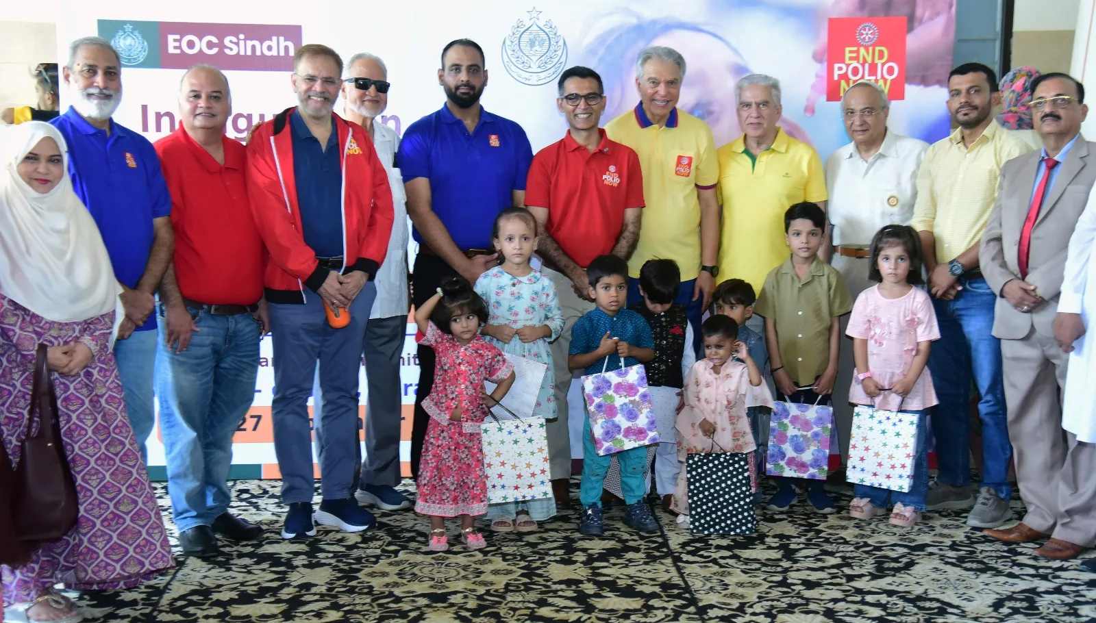 September SNIDs (Sub-National Immunization Days) inaugurated at the Rotary Community Centre Karachi